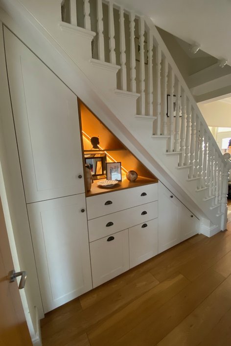 Made to measure under stair storage units in Kingston KT1